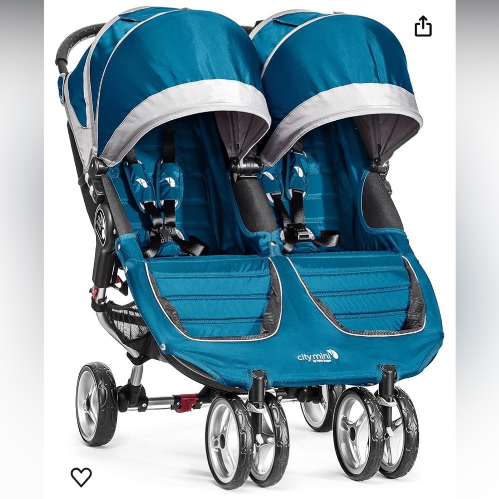 Baby Jogger City Mini in Teal/Grey